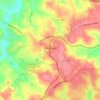 Grovetown地形图、海拔、地势