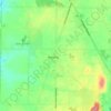 Harvest地形图、海拔、地势