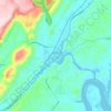 Dayton地形图、海拔、地势