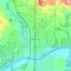 Wilsonville地形图、海拔、地势
