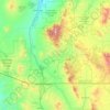 Santa Cruz County地形图、海拔、地势
