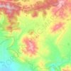 Ouled Tebben地形图、海拔、地势