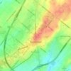 Doylestown地形图、海拔、地势