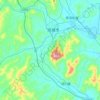 凤山街道地形图、海拔、地势