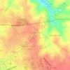 Coldstream地形图、海拔、地势