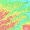 五戶町地形图、海拔、地势