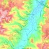 Saint-Antoine地形图、海拔、地势