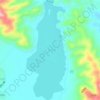 洋派水库地形图、海拔、地势
