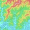 汤泉乡地形图、海拔、地势