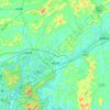 雒容镇地形图、海拔、地势