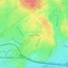 Cheviot Hills地形图、海拔、地势