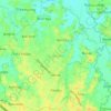 Sukamulya地形图、海拔、地势