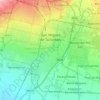 San Miguel de Tucumán地形图、海拔、地势