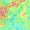 武夷山市地形图、海拔、地势