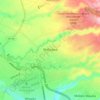 Wahiawa地形图、海拔、地势