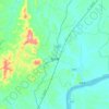 白石镇地形图、海拔、地势