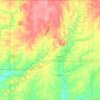 Rock County地形图、海拔、地势