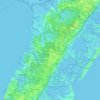 Middle Township地形图、海拔、地势