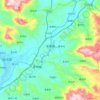 水唇镇地形图、海拔、地势