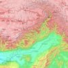 藏南地形图、海拔、地势