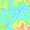 Booneville地形图、海拔、地势