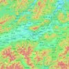 金华市地形图、海拔、地势