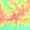 Indianola地形图、海拔、地势