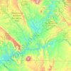 Lake Powell地形图、海拔、地势