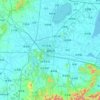 溧阳市地形图、海拔、地势