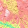 蒙自市地形图、海拔、地势