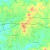 Brandon地形图、海拔、地势