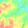 Hardys Creek地形图、海拔、地势
