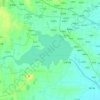 石梁河水库地形图、海拔、地势