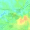 Oakdale地形图、海拔、地势