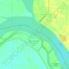 Mississippi River地形图、海拔、地势