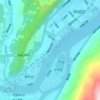 北纬30度公园地形图、海拔、地势