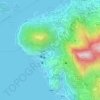 域多利道/大口環道休憩處地形图、海拔、地势