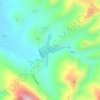 黄坡水库地形图、海拔、地势