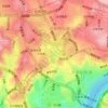 嘉陵公园地形图、海拔、地势