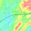 Trussville地形图、海拔、地势