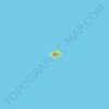 德島地形图、海拔、地势