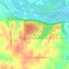 Jenny Newman Dam地形图、海拔、地势
