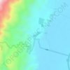 跃进水库地形图、海拔、地势