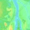 Гостинополье地形图、海拔、地势