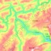 赤水河地形图、海拔、地势