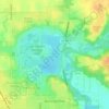Ada Hayden Lake地形图、海拔、地势
