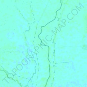 Rio Chico地形图、海拔、地势