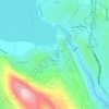 Moore Park地形图、海拔、地势