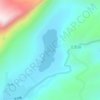 落水湖地形图、海拔、地势