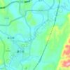 濉溪地形图、海拔、地势